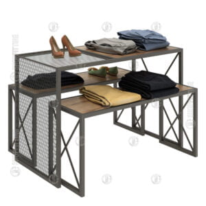 folding bench for store