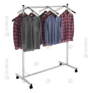 KL 9 2 WAY DISPLAY STAND, WITH FRONT ARM