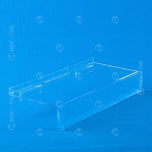 OZ 1 SLATWALL SHOE SHELF WITH CUSTOM SIGN SLOT