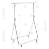 ROTA S39 SINGLE BAR FOLDING ROLLING GARMENT RACK