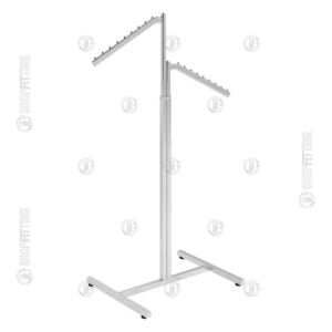 ROTA S51 DUAL BAR METAL DISPLAY STAND