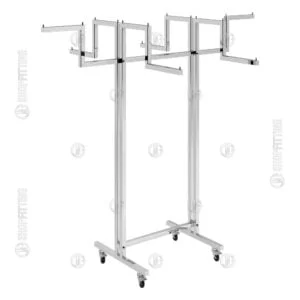 ROTA S67 6 WAY RACK WITH STRAIGHT ARMS