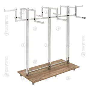 ROTA S68 8 WAY RACK WITH STRAIGHT ARMS