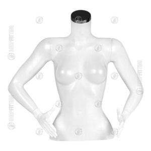 TBB 5 UPPER BODY PLASTIC FEMALE MANNEQUIN
