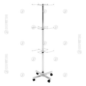 TD 156 ACCESSORIES DISPLAY STAND, ROUND BASE