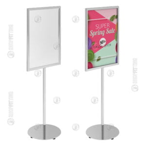 TD 171 DOUBLE-SIDED ADVERTISING POSTER DISPLAY STAND