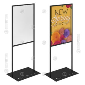 TD 172 DOUBLE-SIDED ADVERTISING POSTER DISPLAY STAND