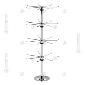 TD 72 4 TIER ACCESSORIES DISPLAY STAND ROUND