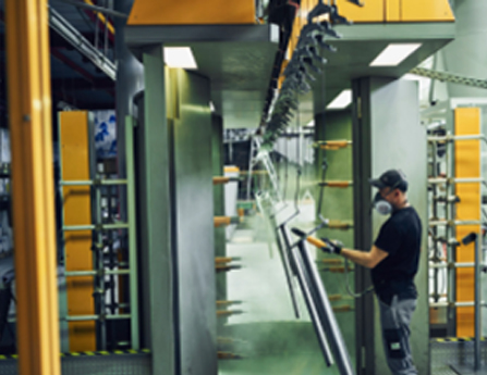 Powder Coating Capacity