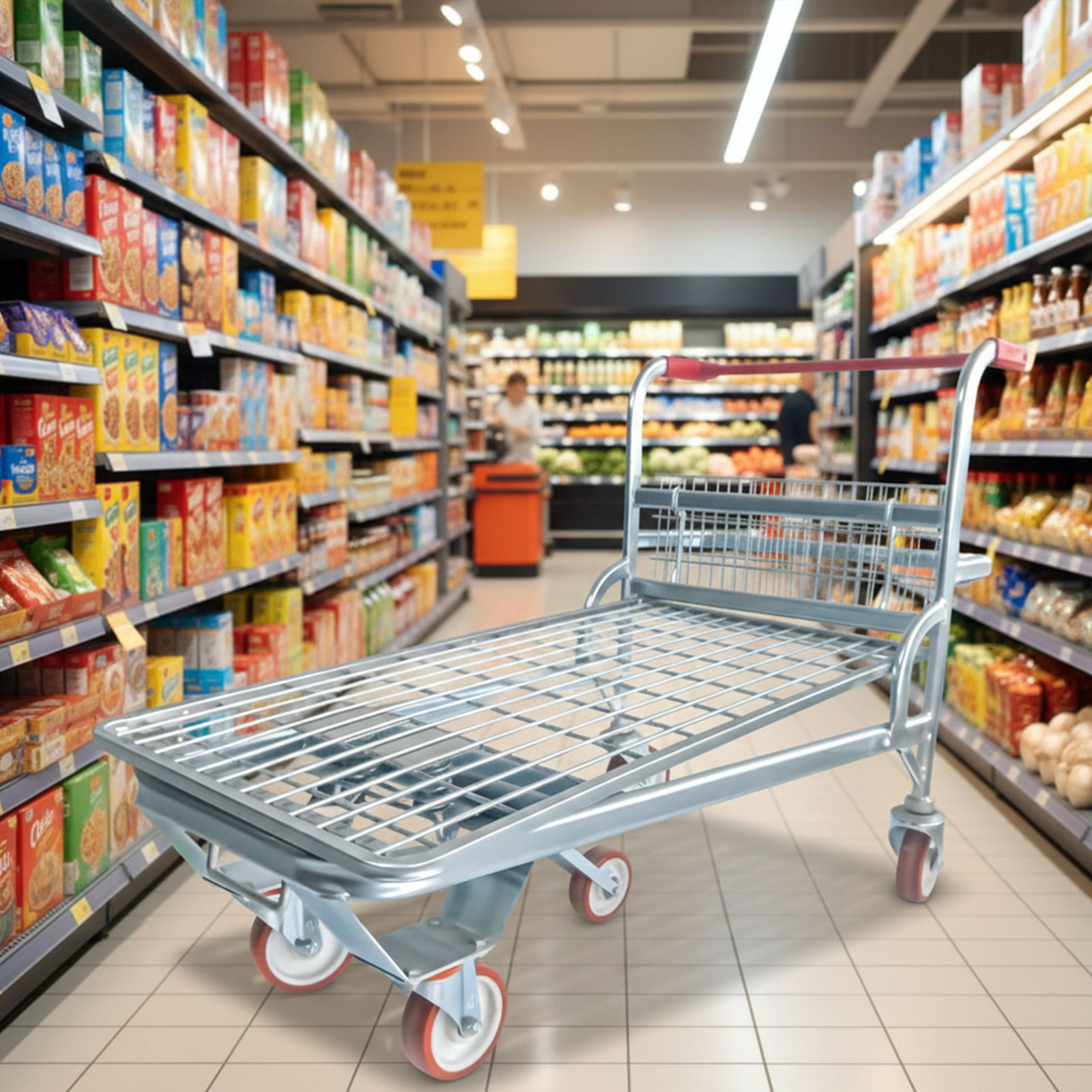 metal shopping carts manufacturer