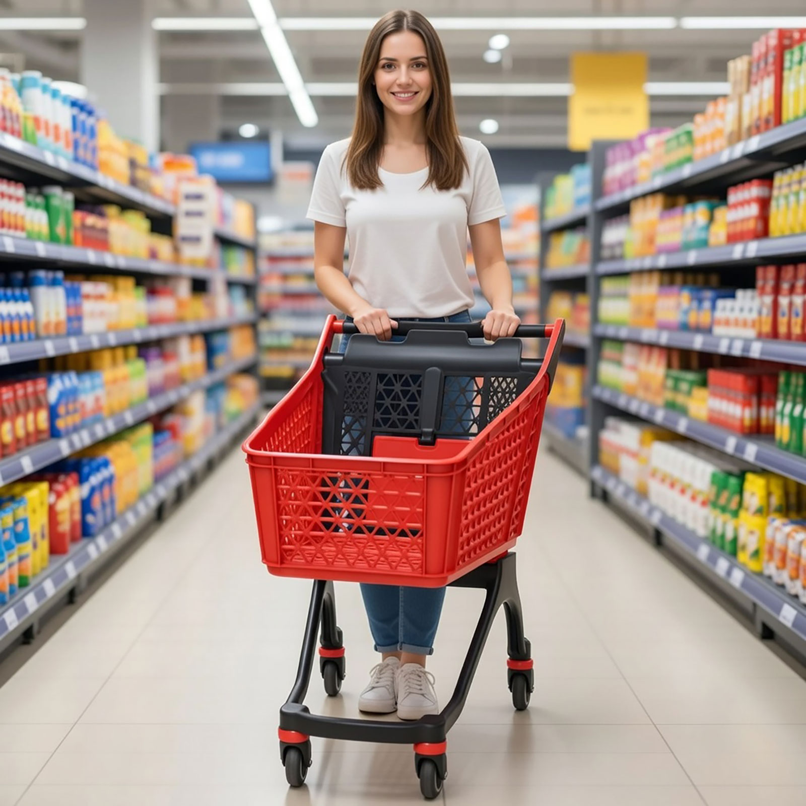 Plastic Shopping Carts