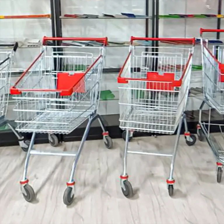 Metal shopping carts - wholesale manufacturing for supermarkets and retail chains