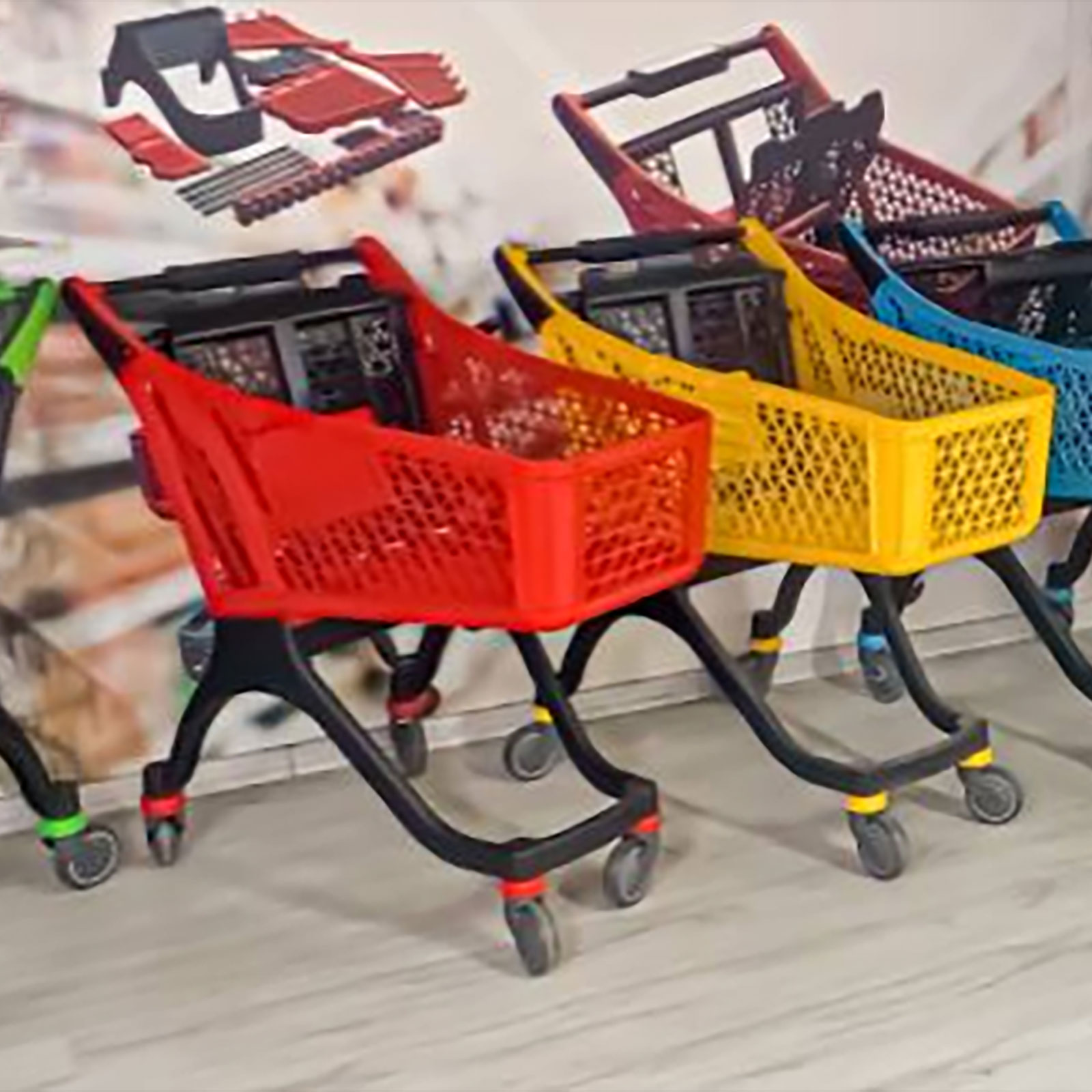 Plastic Shopping Carts